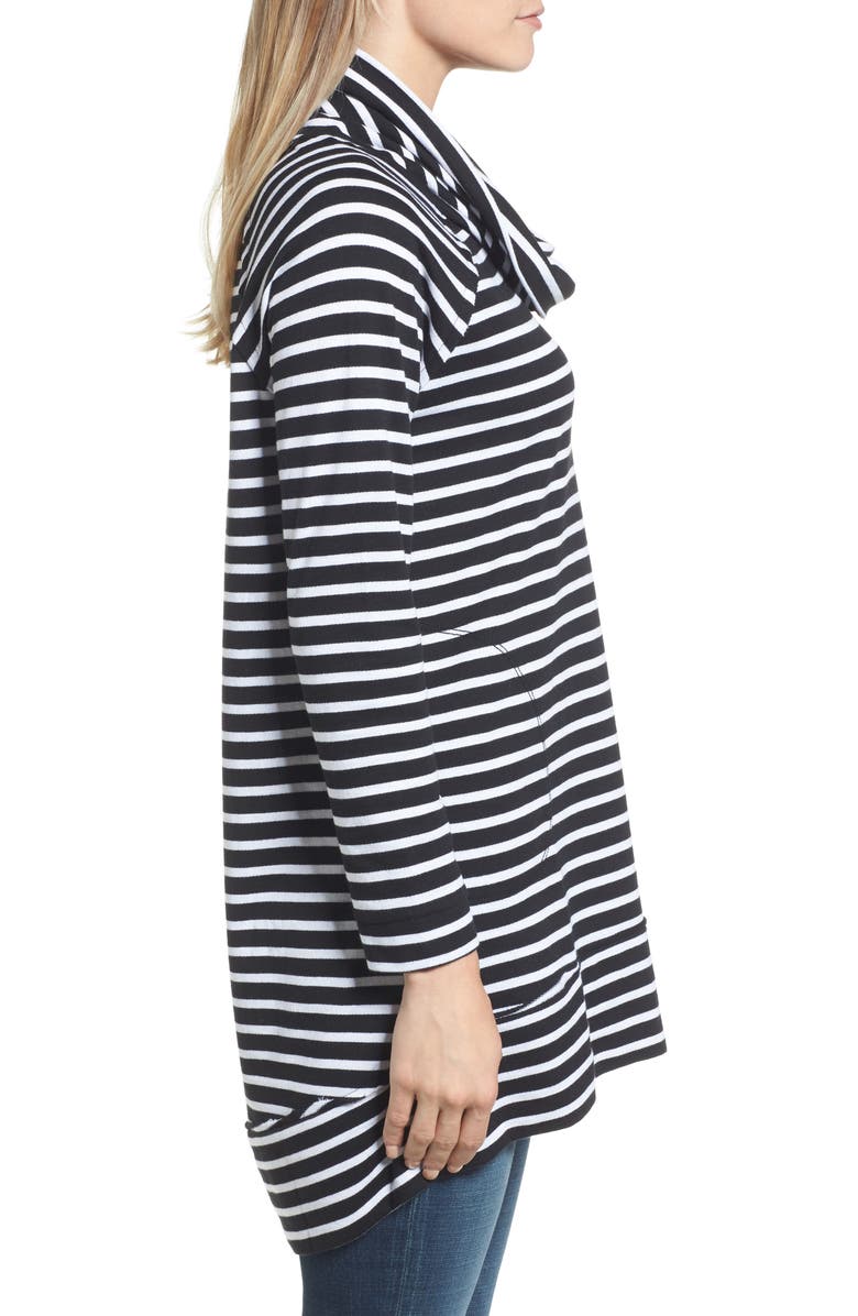 Caslon<sup>®</sup> Cowl Neck Tunic Sweatshirt, Alternate, color, 