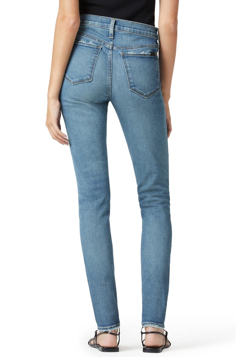The Icon Ankle Skinny Jeans, Alternate, color, PEPPERMILL