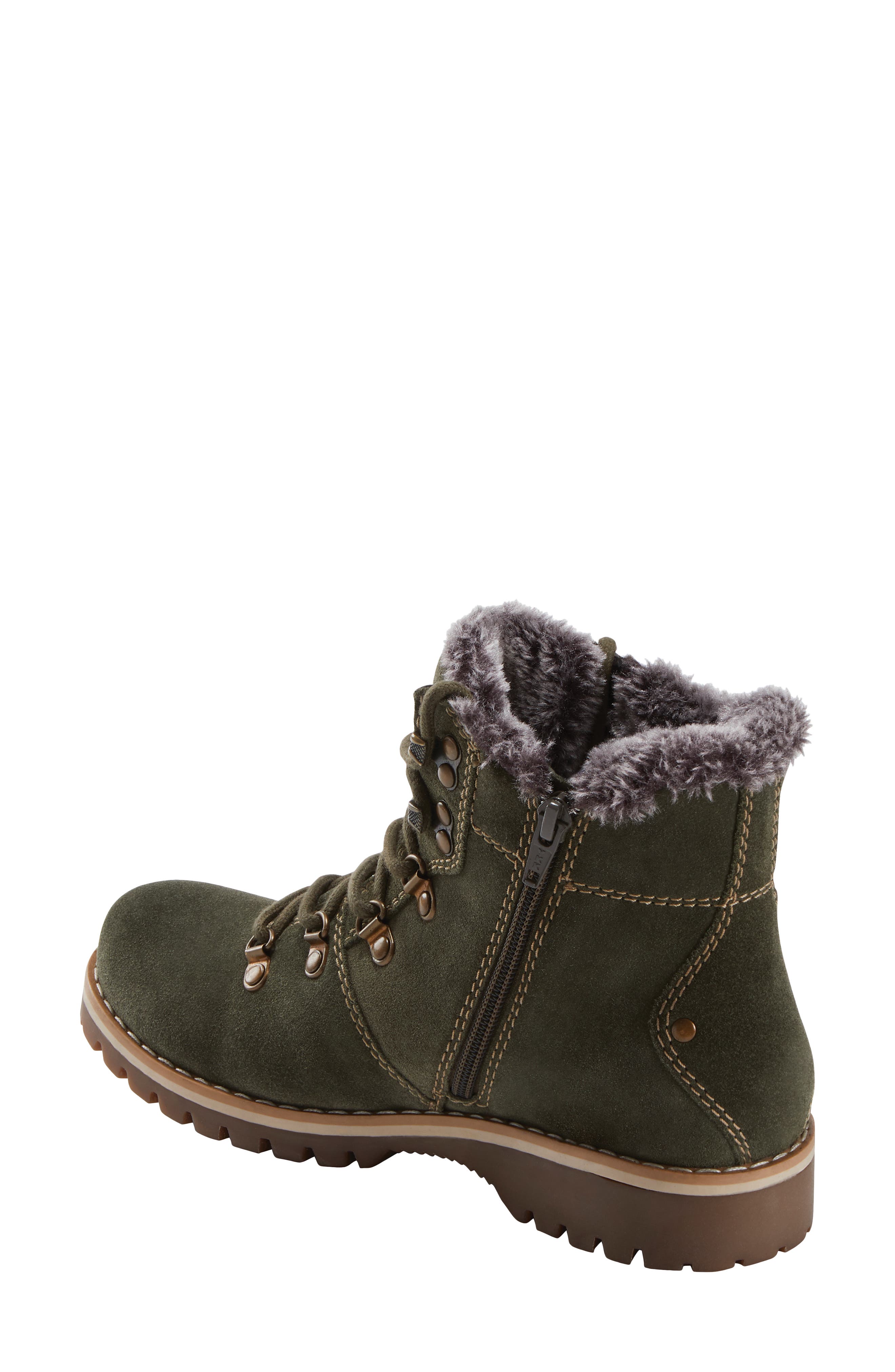 Ranger Acadia Water Repellent Hiking Boot, Alternate, color, DARK OLIVE SUEDE