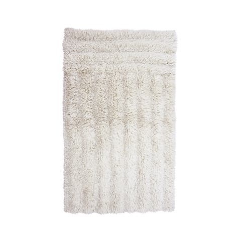Woolable rug Dunes - Sheep White