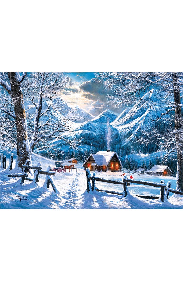 Sunsout On a Snowy Morning 500 piece Jigsaw Puzzle for Adults, Alternate, color, Multicolor