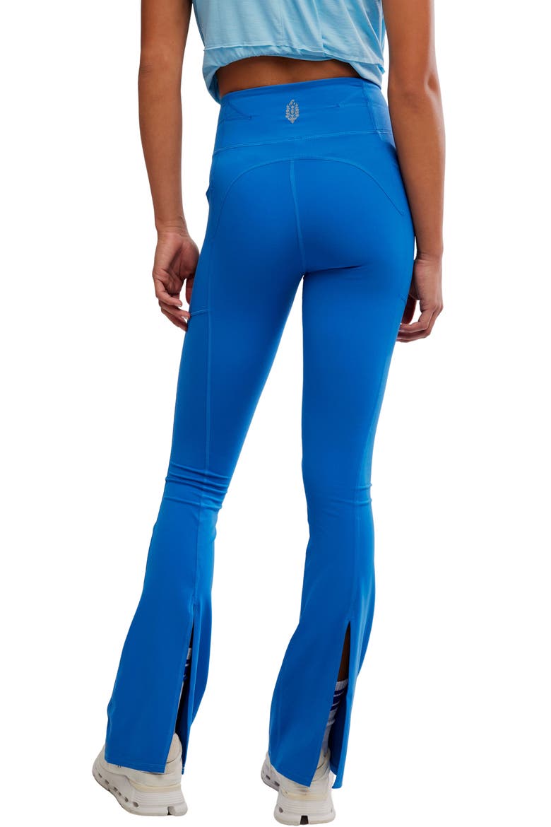 FP Movement Never Better Flare Leg Pants, Alternate, color, LIGHT COBALT