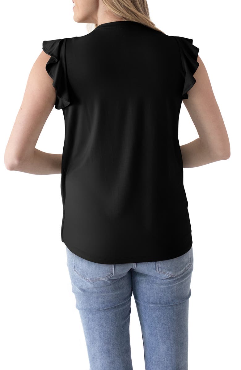 Kindred Bravely Tulip Hem Maternity/Nursing Top, Alternate, color, 
