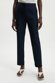 Karen Millen Petite Essential Techno Woven Trousers