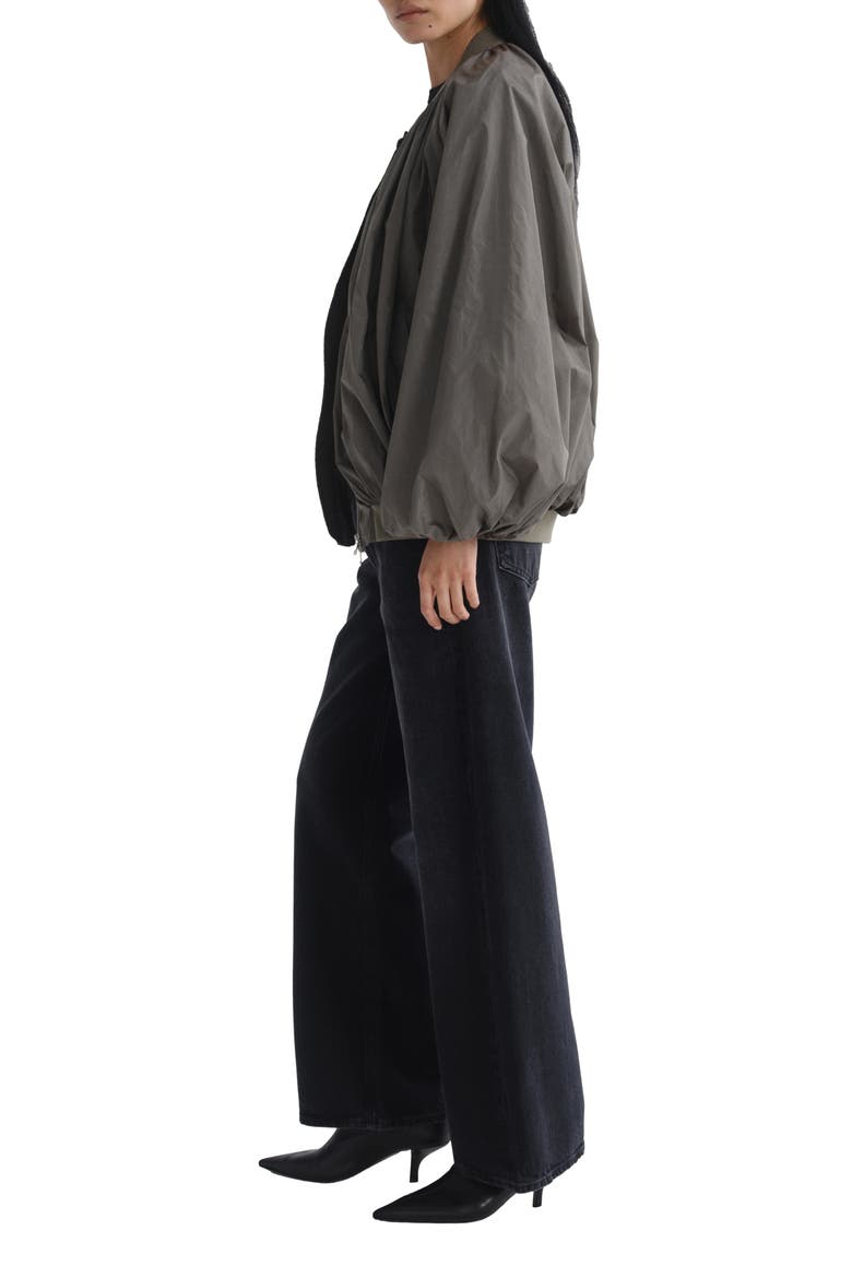 Raffi Bomber Jacket, Alternate, color, FERN LT DUSKY GREEN