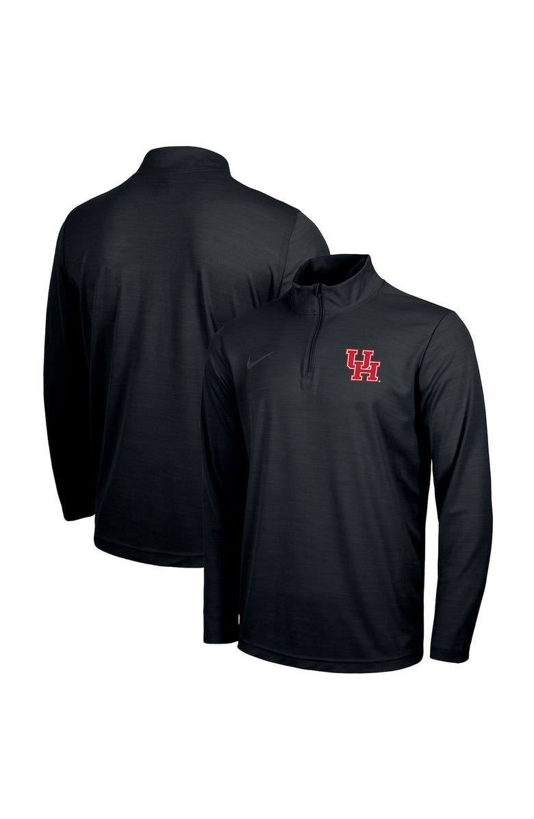 Nike Houston Cougars Nike Intensity Performance Quarter-Zip Pullover Jacket - Black, Main, color, 