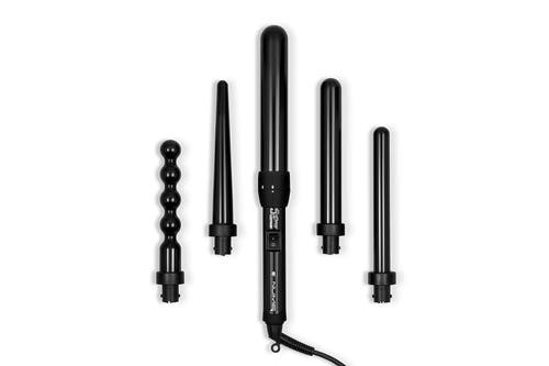 Nume Lustrum 5-in-1 Curling Wand In Black