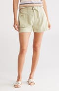 ATM Anthony Thomas Melillo Heavyweight Linen Belted Shorts