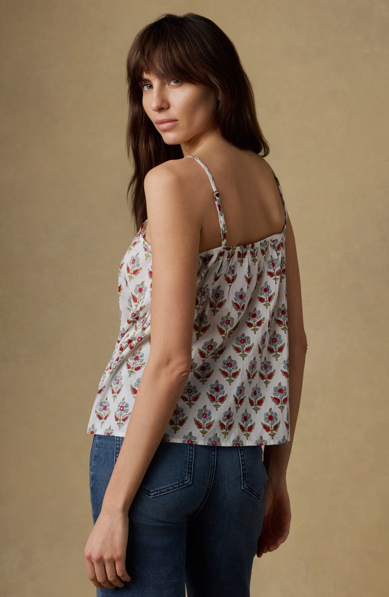 Faherty Suki Floral Camisole, Alternate, color, Antique Bouquet