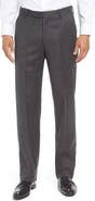 Berle Lightweight Flannel Flat Front Classic Fit Dress Trousers