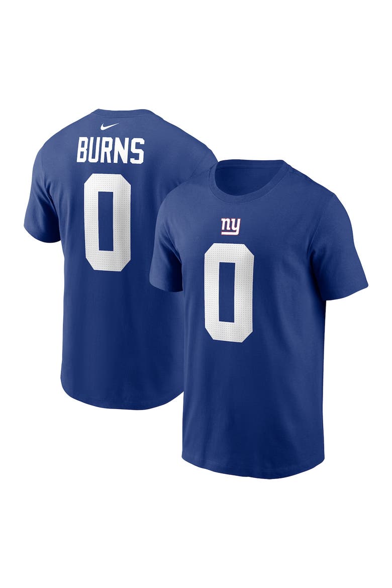 Men's Nike Brian Burns Royal New York Giants Player Name & Number T-Shirt, Alternate, color, Royal