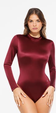 Popilush Shapewear Printed High-Waist Tummy-Control Bodysuit