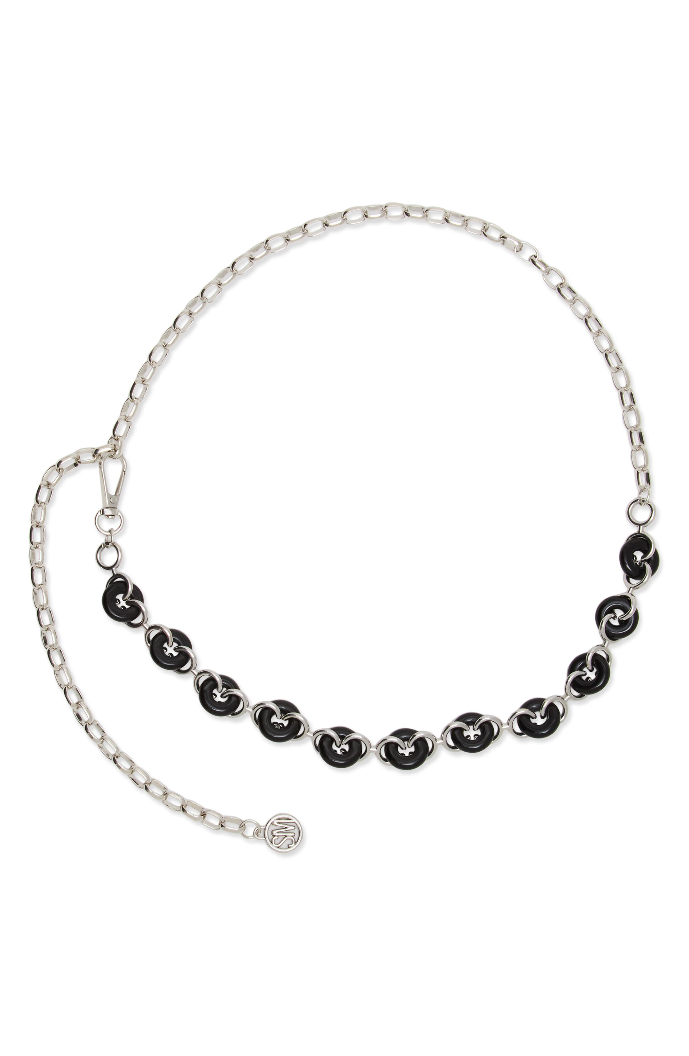 Steve Madden Resin Chain Belt