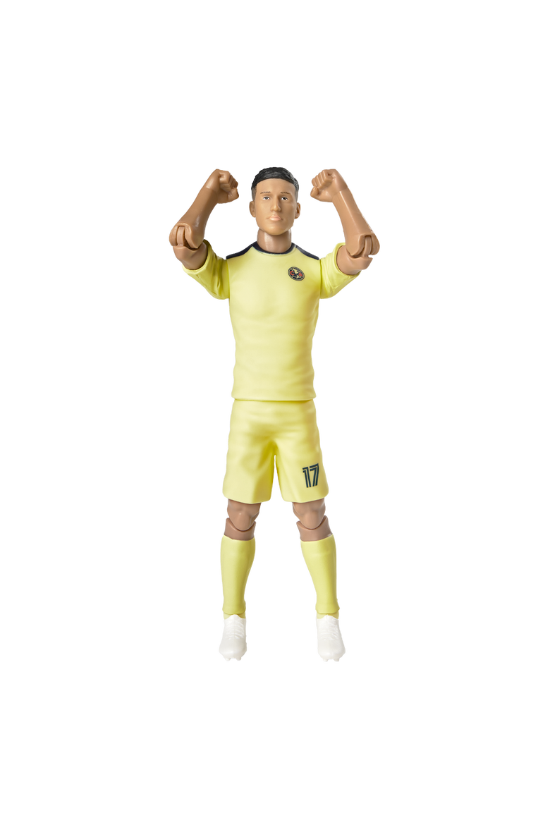Sockers Club América Alejandro Zendejas 8" Soccer Action Figure, Alternate, color, Yellow