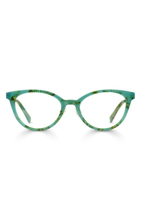 Statuette 51mm Cat Eye Reading Glasses (Wide)