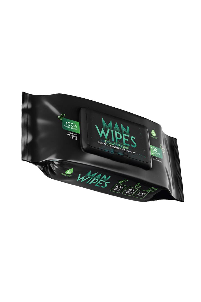 12 Pack of Flushable Wipes, Alternate, color, Black