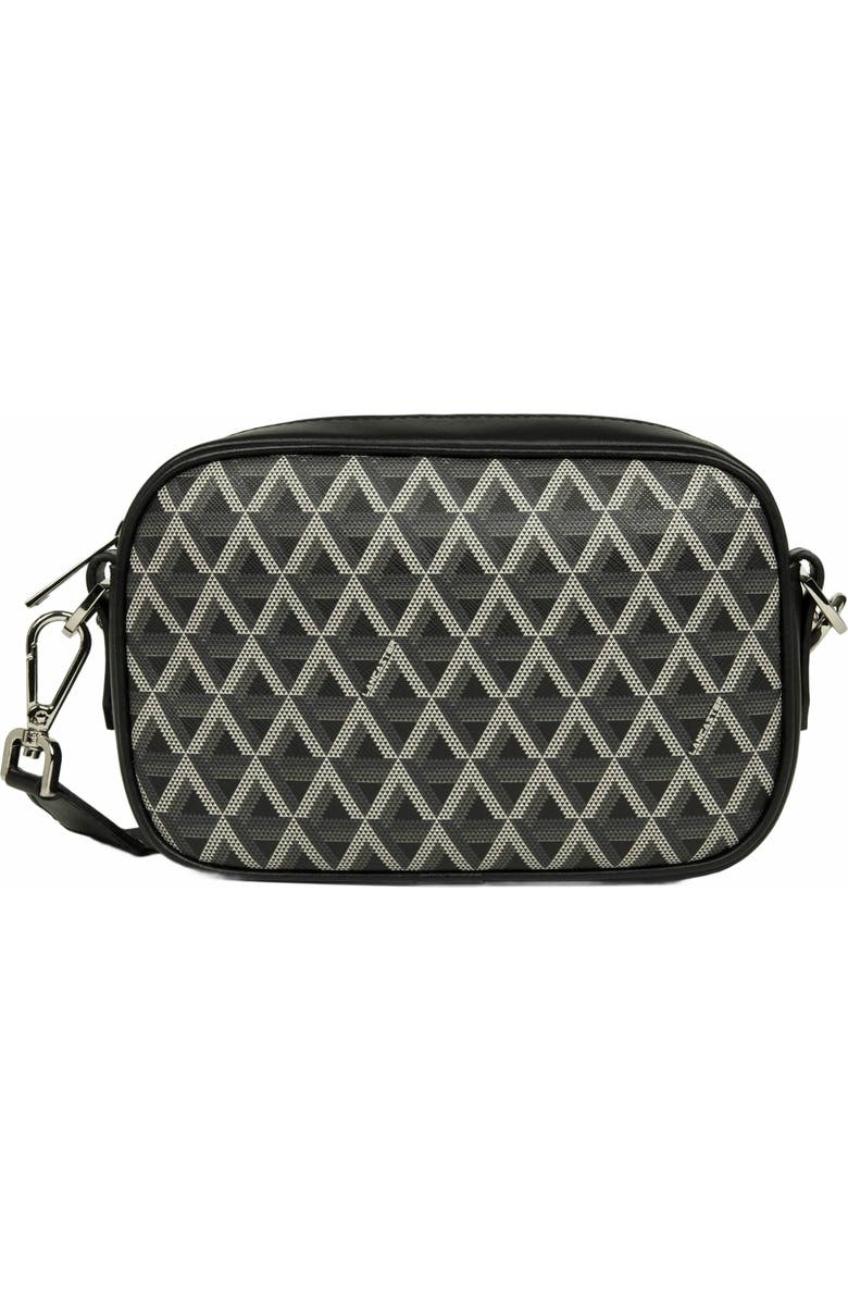 Lancaster Zipped Crossbody Bag Ikon IT, Main, color, Noir