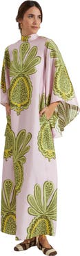La DoubleJ Magnifico Dress Big Pineapple Pink