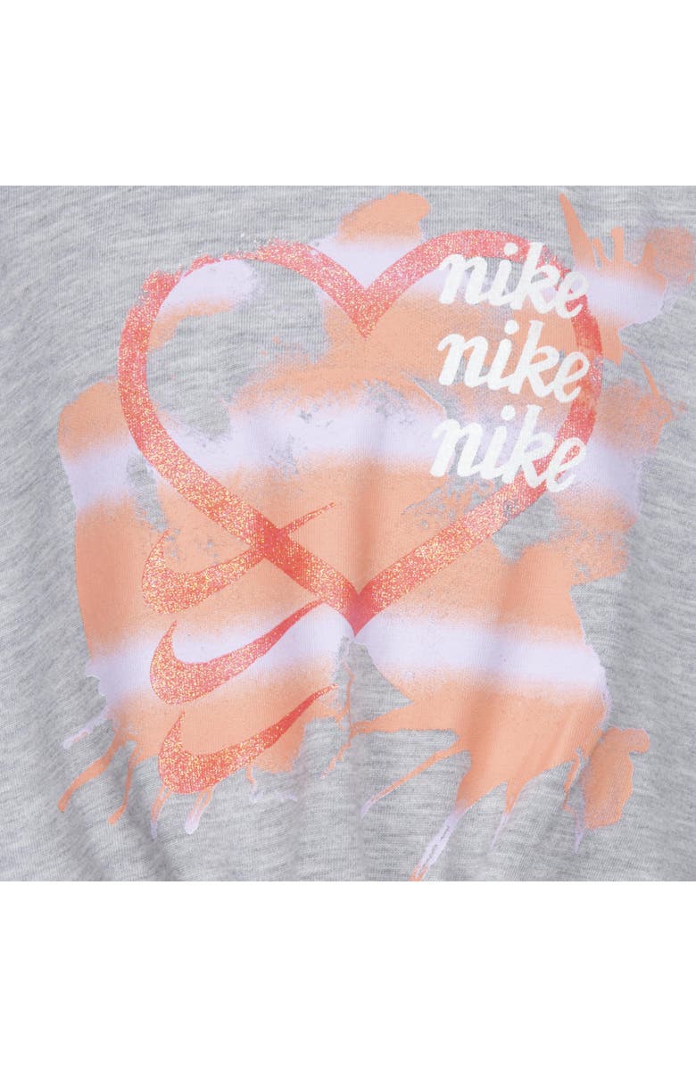 Nike Kids' Summer Daze Heart Knot Graphic T-Shirt, Alternate, color,