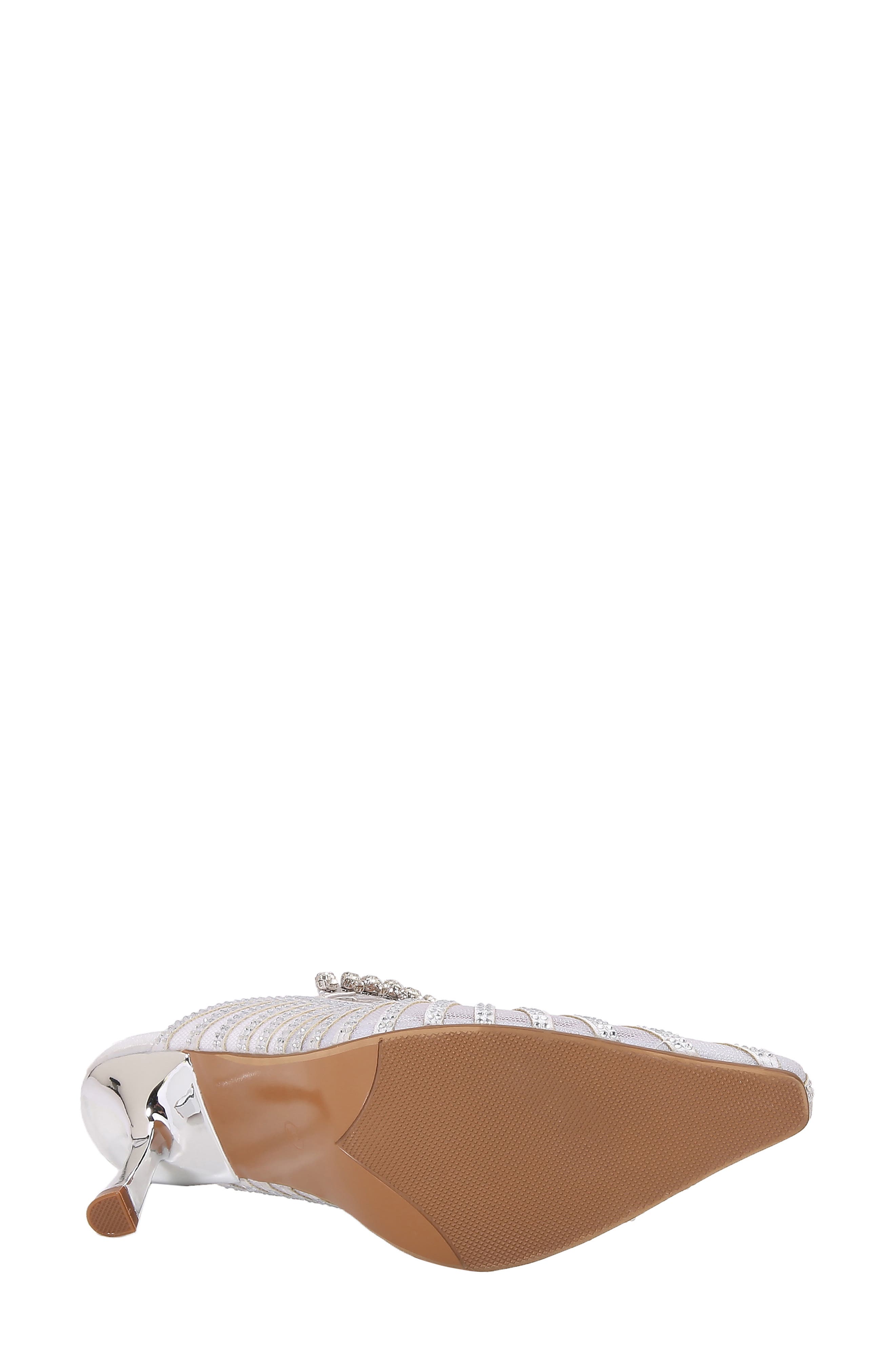 Love Mary Jane Mule, Alternate, color, SILVER