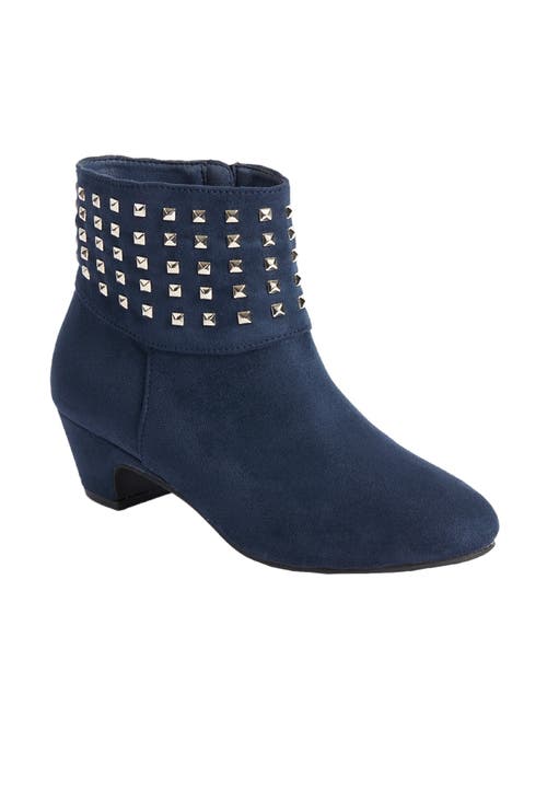 Comfortview The Mikaiah Bootie In Blue