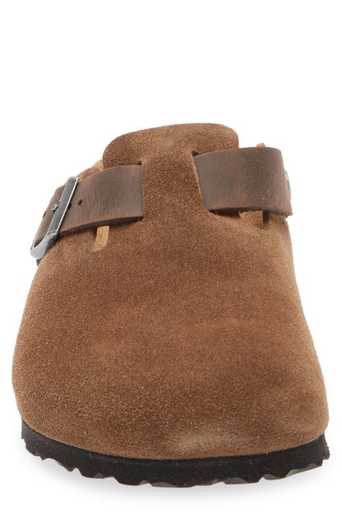 Birkenstock Boston Soft Clog In Brown