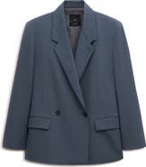 MANGO Double Breasted Suit Jacket