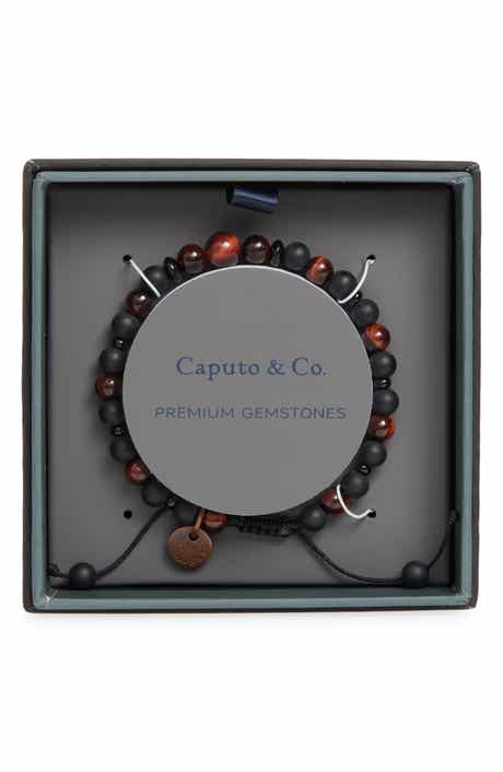 Caputo & Co. Men's Guardian Semiprecious Stone Bracelet