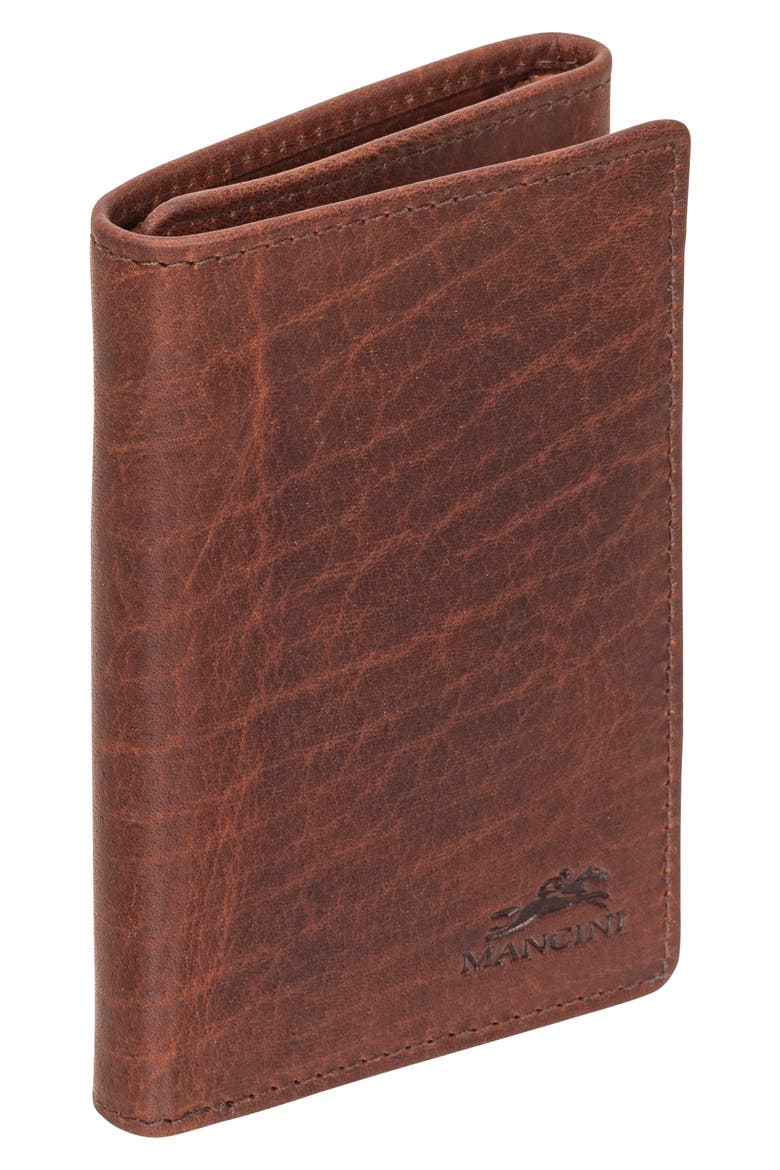 RFID Trifold Wallet, Alternate, color, BROWN