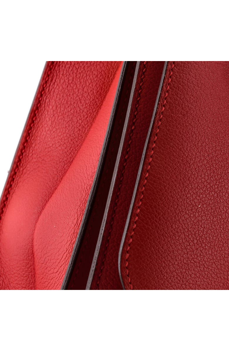 Pre-Owned Hermes 2002 Shoulder Bag Evercolor 20, Alternate, color, Rouge Casaque