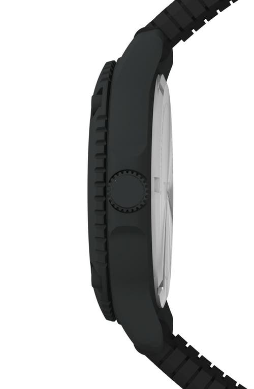 Timex ® Expedition Timberline Silicone Strap Watch, 42mm In Black