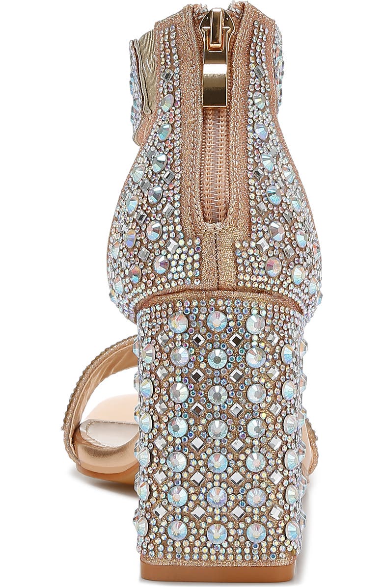LONDON RAG Cady Embellished Sandal, Alternate, color, Rose Gold