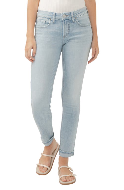 Silver Jeans Co. Girlfriend Jeans In Indigo