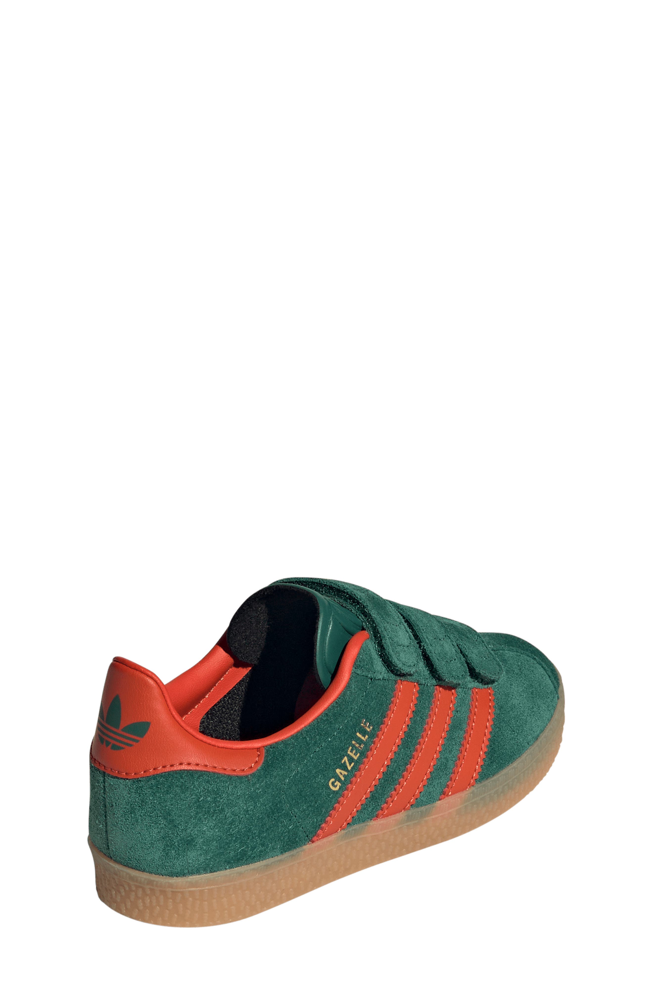 Gazelle Sneaker, Alternate, color, GREEN/ RED/ GUM