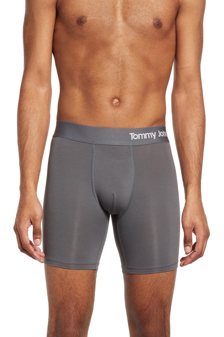 2-Pack Cool Cotton 6-Inch Boxer Briefs, Alternate, color, IRON GREY/ NAVY