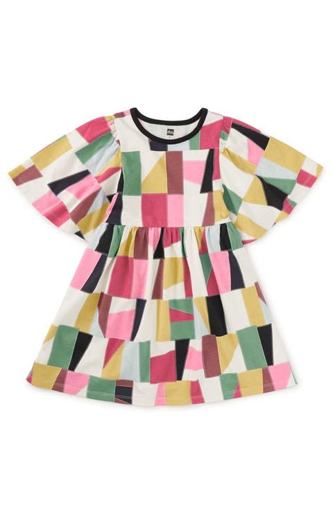 Butterfly Sleeve Dress