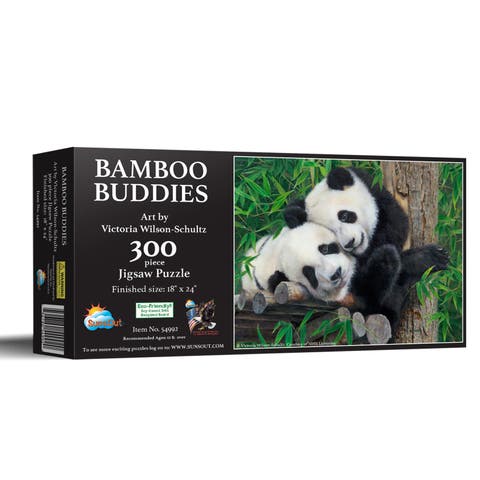 Bam Boo Panda Buddies 300 piece Jigsaw Puzzle for Adults