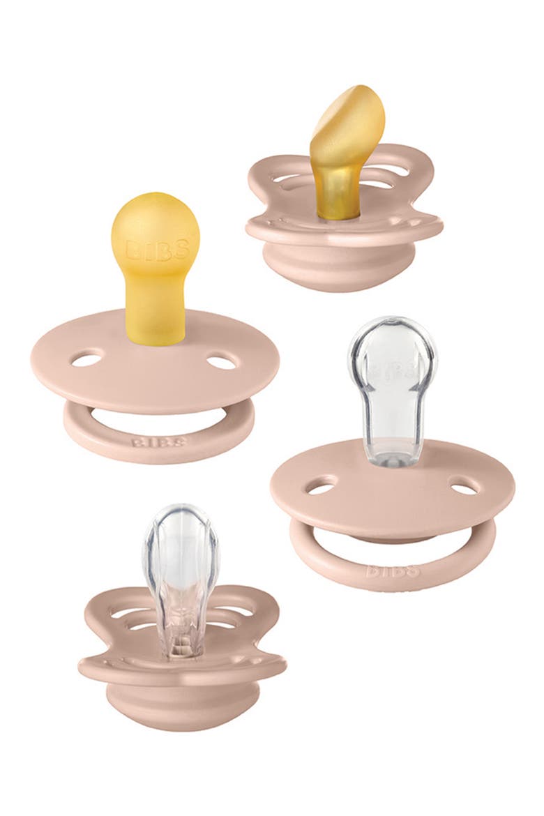 4-Pack Try-It Collection Pacifier Set, Main, color, BLUSH