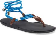 FLOWZE Lace-Up Ropes Water Repellent Thong Slide Sandal