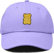Dalix Yellow Gummy Embroidered Dad Cap