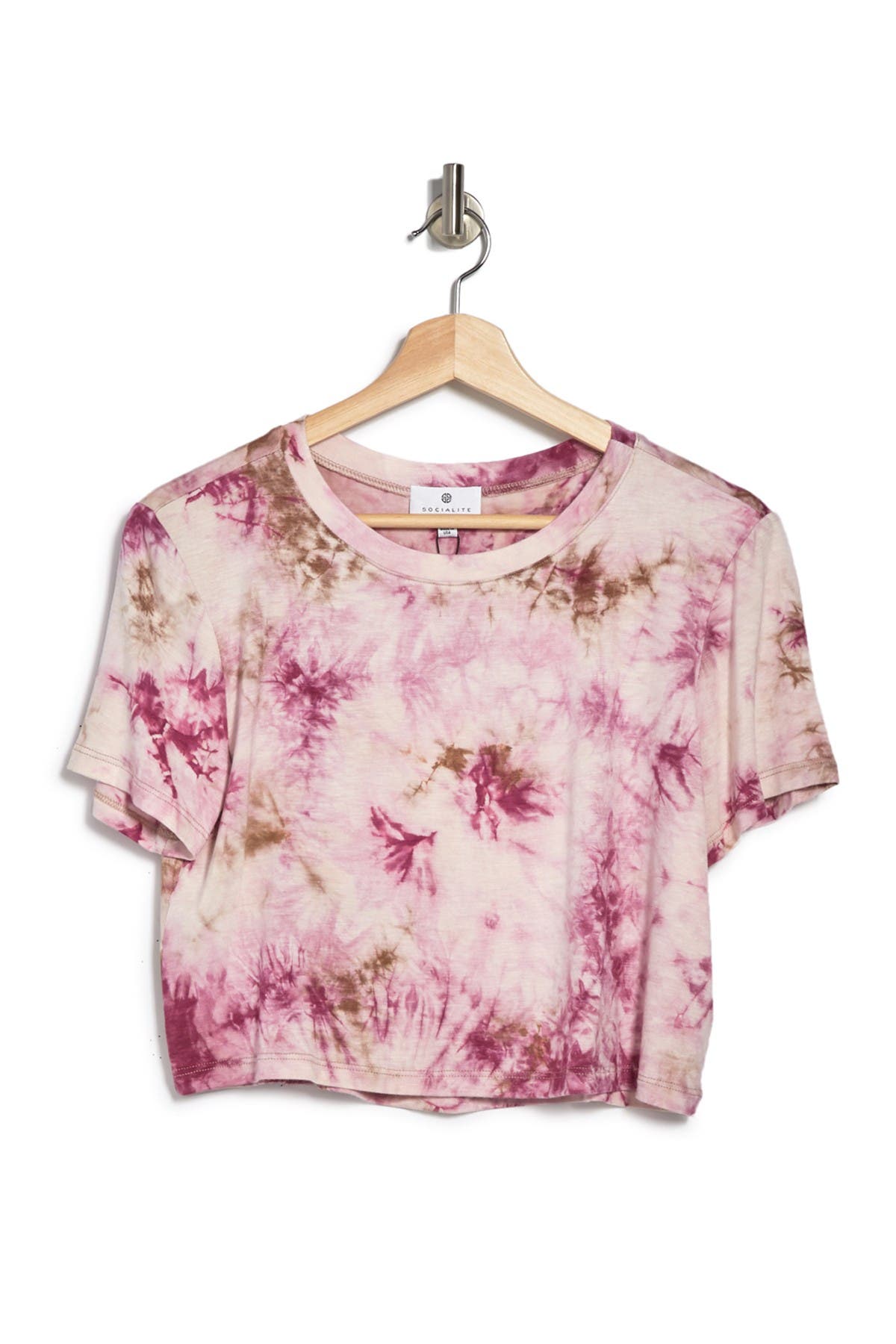 Socialite Cropped Boxy Tee (Women) | Nordstromrack