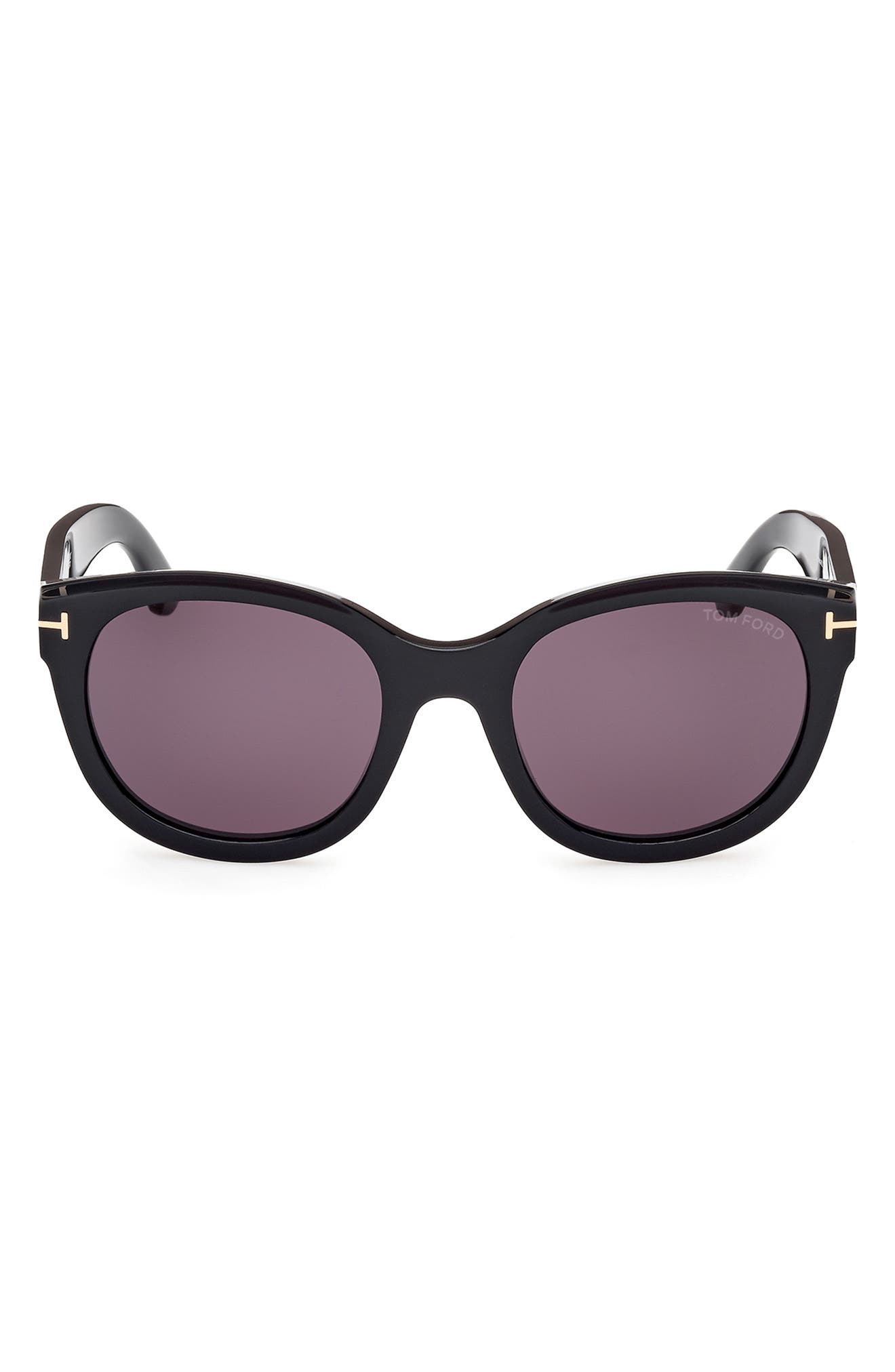 TOM FORD Tamara 54mm Round Sunglasses