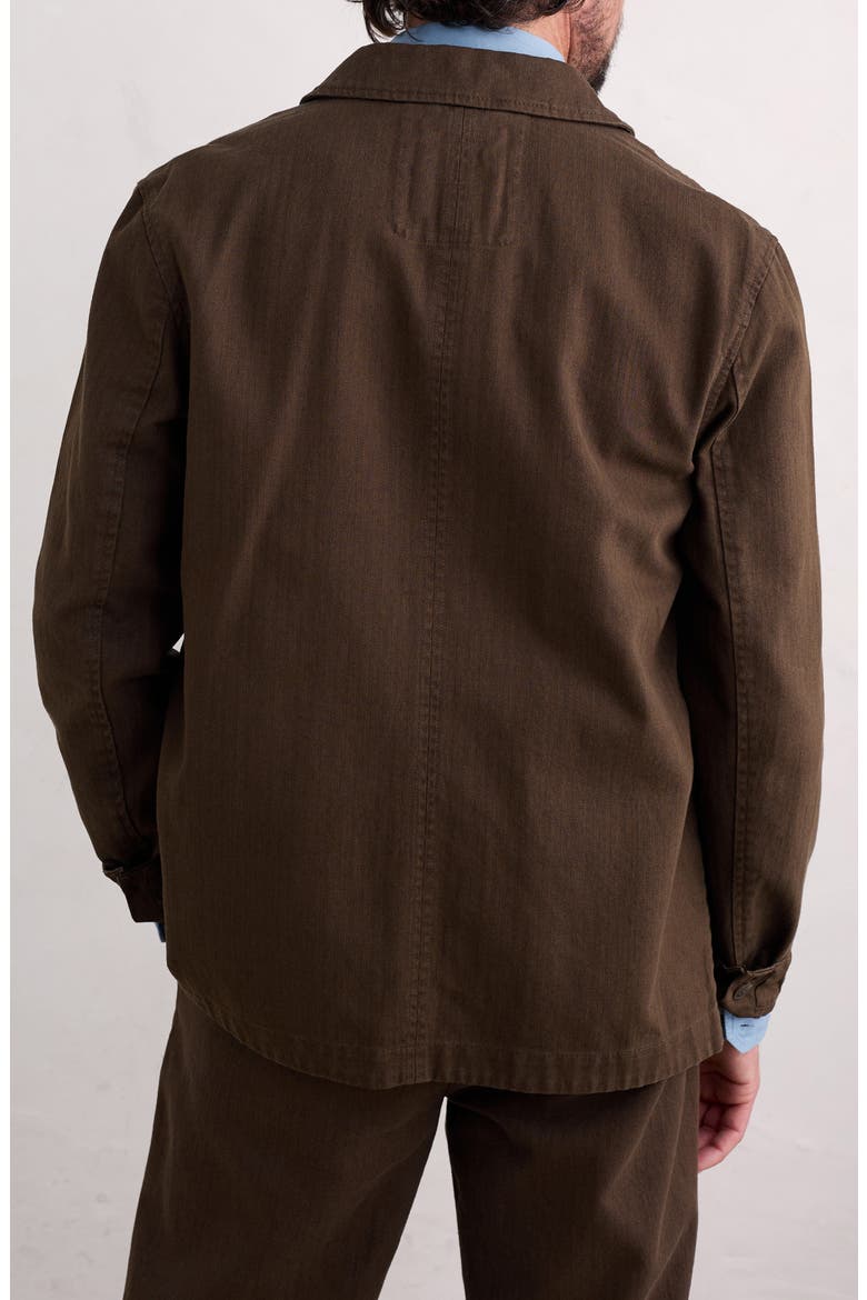 Tollgate Linen & Organic Cotton Blazer, Alternate, color, PEPPER