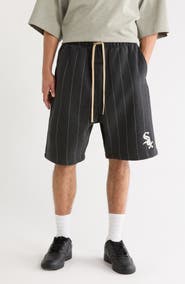 Fear of God Essentials x MLB White Sox '90s Drawstring Cotton Blend Sweat Shorts