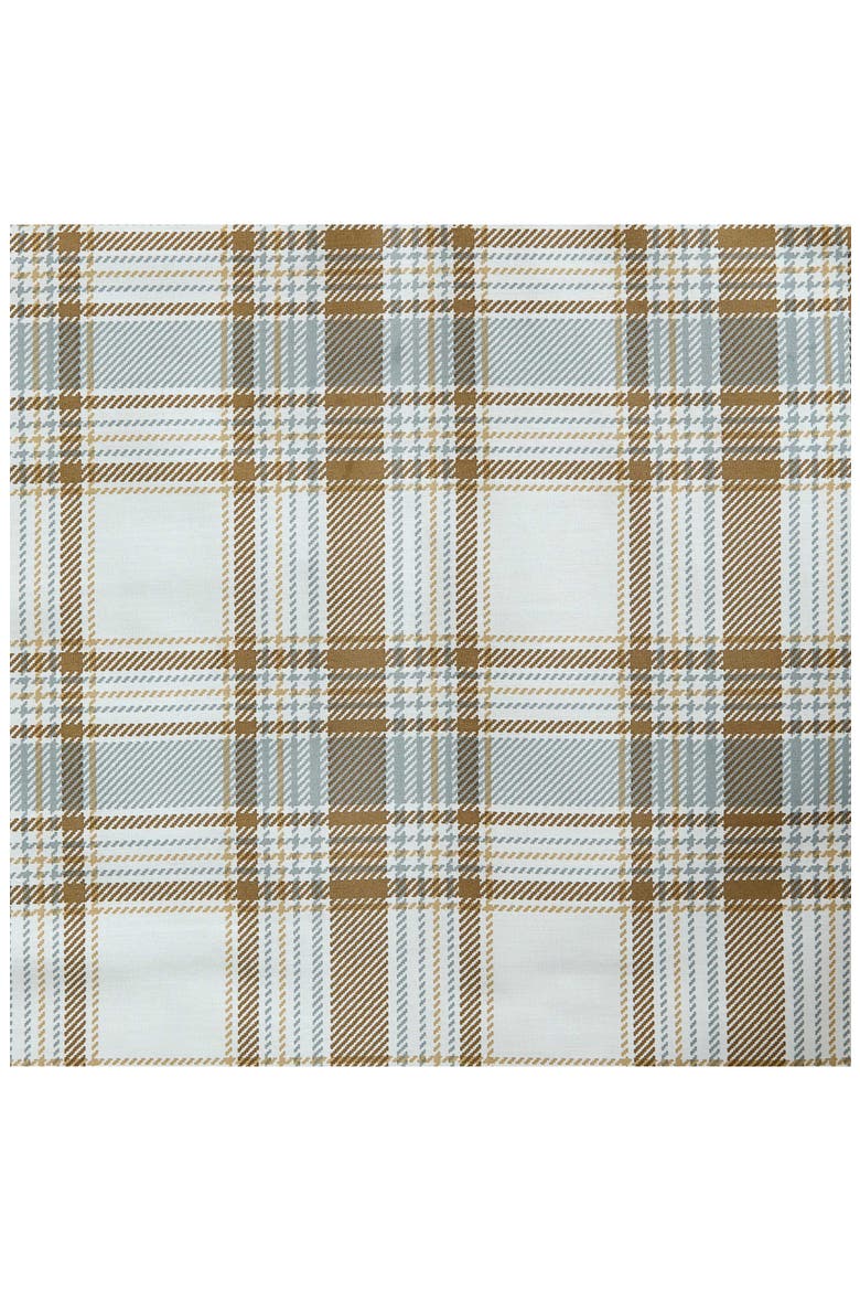 Ashland Plaid Cotton Comforter & Sham Set, Alternate, color, LIGHT / MEDIUM BROWN