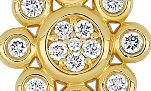Bony Levy Monaco 18k Yellow Gold Diamond Flower Pendant Necklace In 18k Yellow Gold