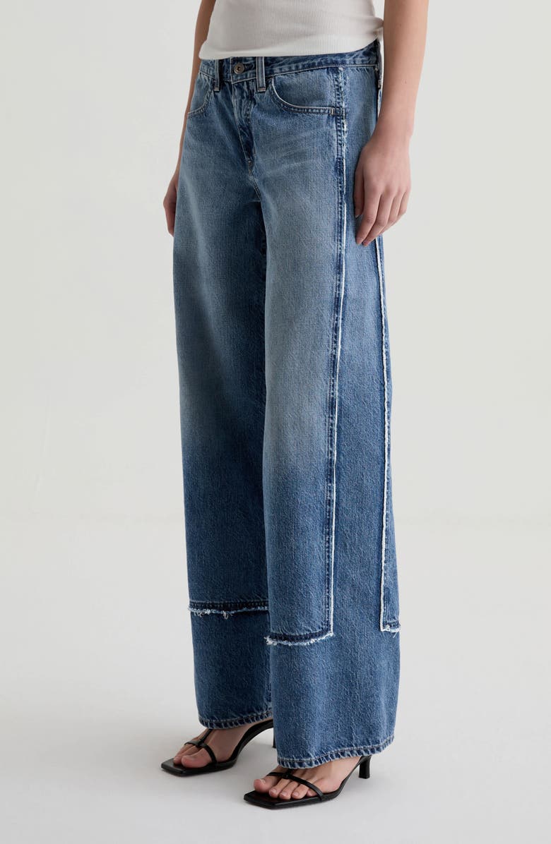 AG Adria Low Rise Baggy Wide Leg Jeans, Alternate, color, Socialite