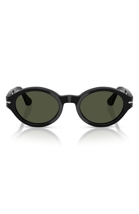 Loris 51mm Oval Sunglasses