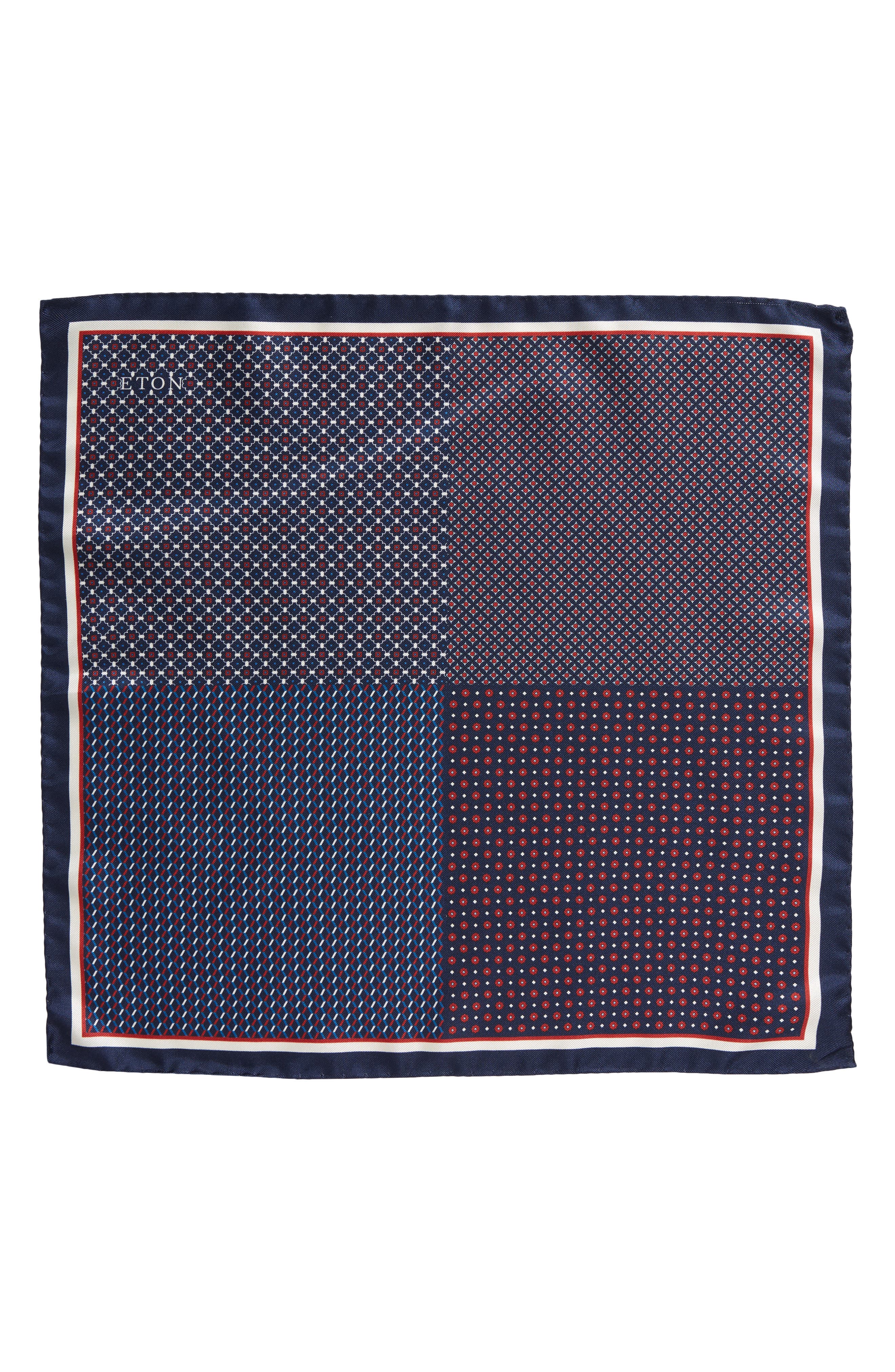Quadrant Silk Pocket Square