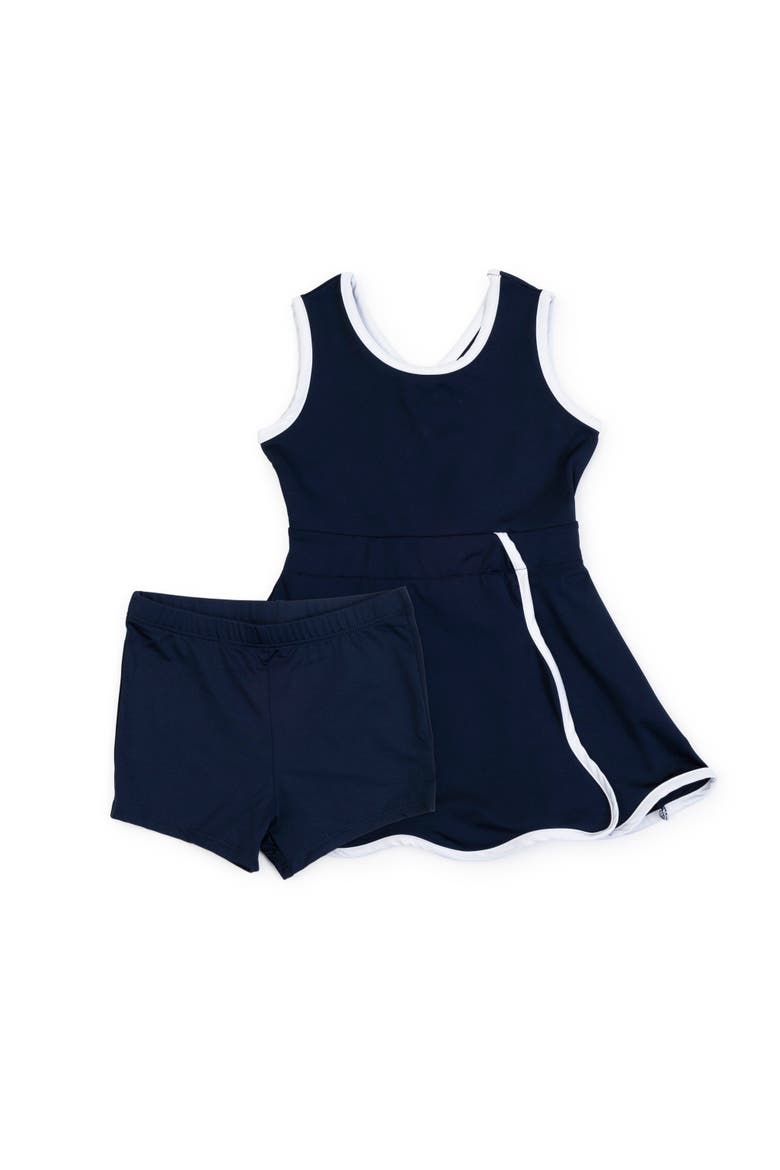 Taylor Girls' Performance Dress by LH Sport, Alternate, color, Navy